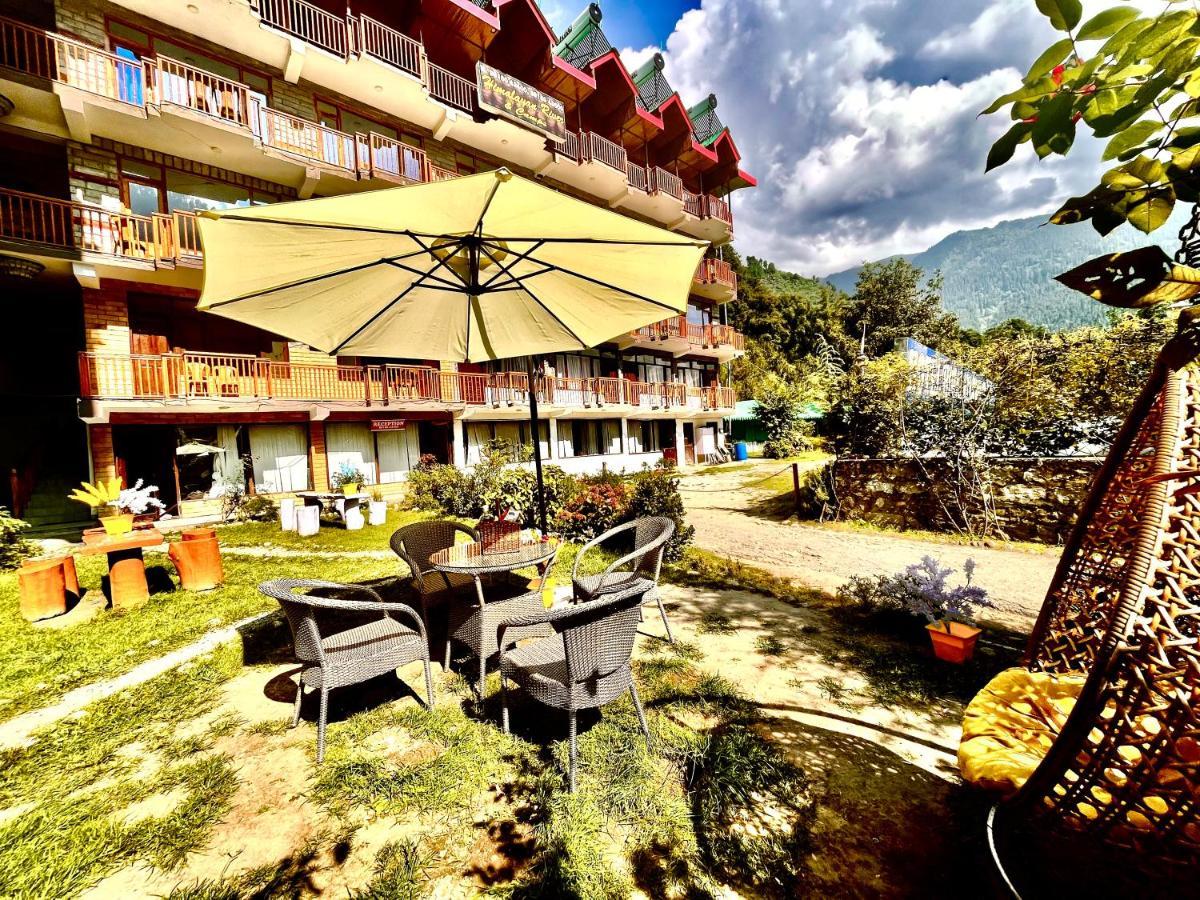 Hotel Himalayan River- Riverside Hotel Manāli Exterior foto